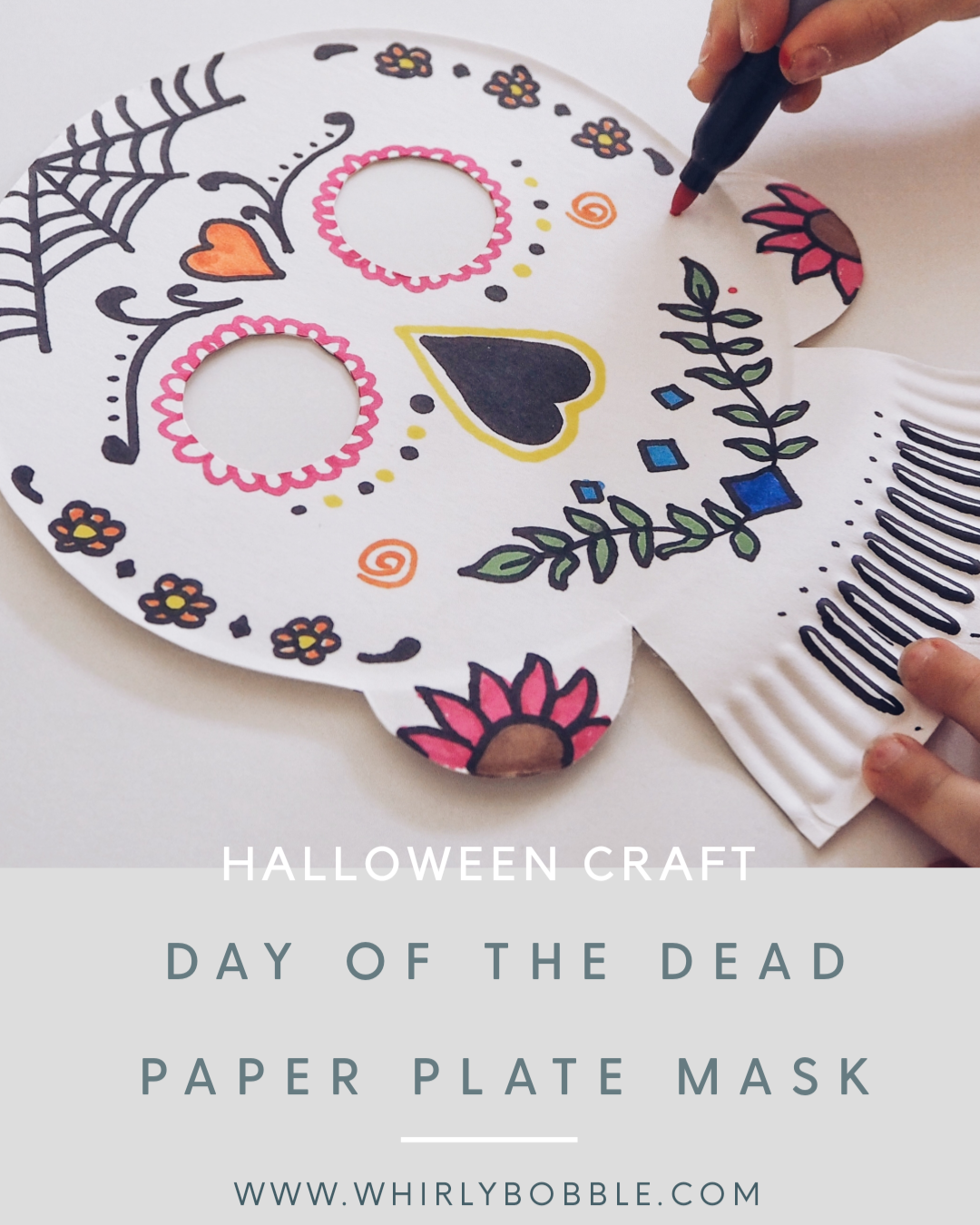 Halloween Craft: Day of the dead mask