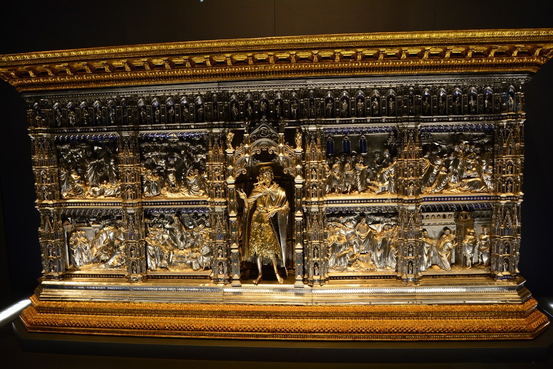 autel en argent du baptistère de San Giovanni