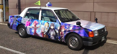 Taxis Madoka Magica en sapporo