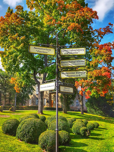 uzdrowiska w Kudowie Zdrój, centrum miasta,