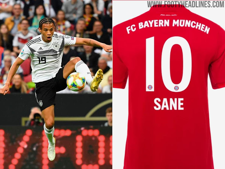 Leroy Sane To Get Bayern Munchen S No 10 Kit Footy Headlines