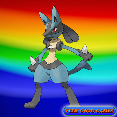 Lucario Pokemon - creatures of the fourth Generation, Gen IV in the mobile game Pokemon Go