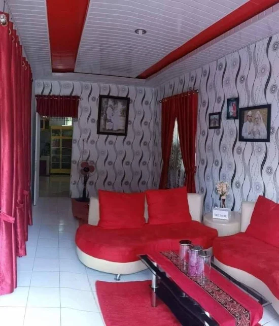 gambar rumah minimalis nuansa merah