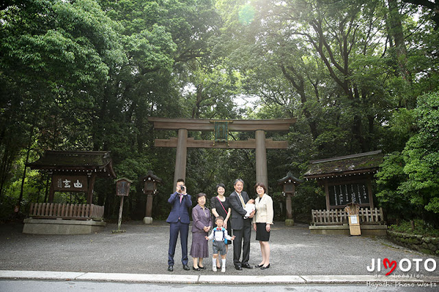 大神神社でお宮参り出張撮影