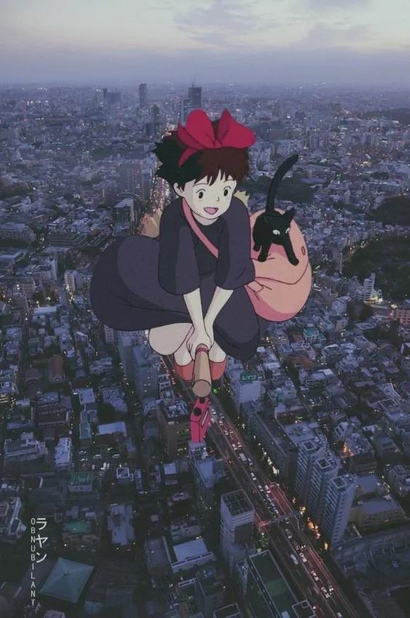 Wallpapers fofos dos filmes Studio Ghibli para celular!