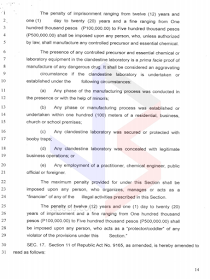  The Death Penalty bill otherwise known as the House Bill 01 has been approved in the House of Representative  and is only awaiting for the decision of the plenary to be implemented. What are the provisions of the Death Penalty Bill and what crimes can get you executed?   House Bill 01 is consist of 23 pages that contains full texts of the entire bill duly approved by the majority of Congressmen of the 17th Congress of the House of Representatives with vote of 12 in favor, 6 against and 1 who abstained to vote.                                    All the images are from the official website of the House of Representatives.                               What are the crimes punishable by death according to the Death Penalty Bill?    ©2016 THOUGHTSKOTO