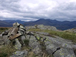 Scafell and Scafell Pike from Green Crag