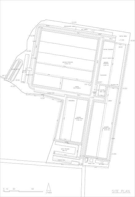 site plan industri