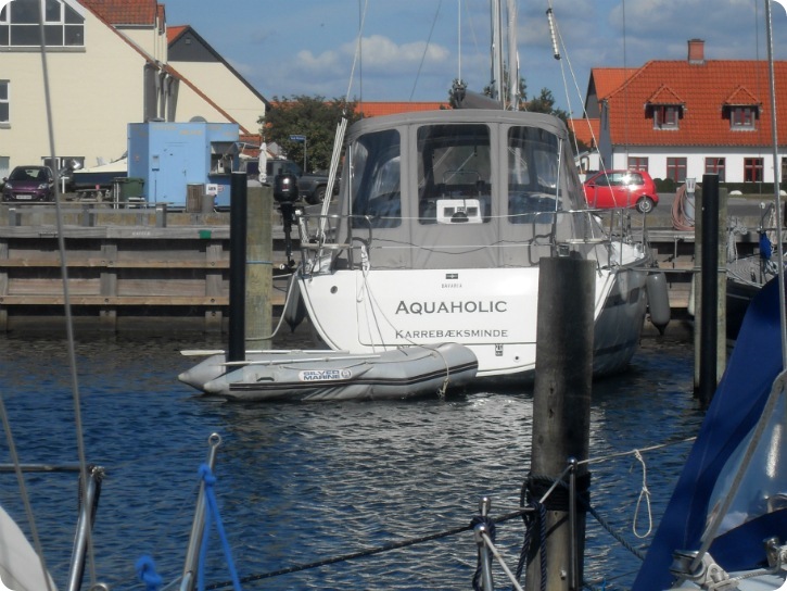 Perfekt på en båd