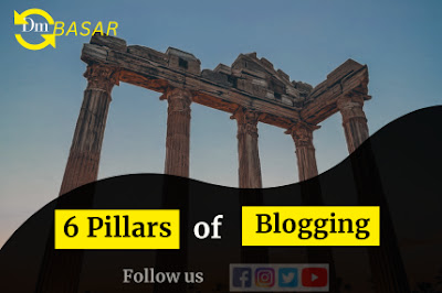 six pillars of blogging, Pillars of blogging