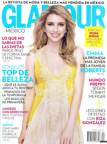 Emma Roberts- Glamour Magazine 