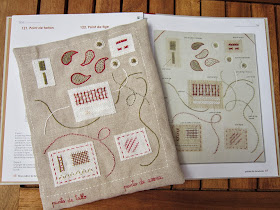 SAL Mon cahier de broderie, Marie Suarez, Covi, bordado, broderie