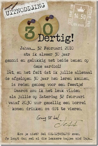 uitnodiging 30 jaar blog