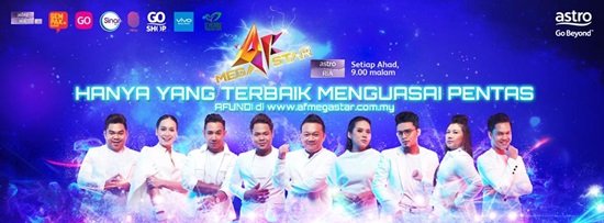 konsert akademi fantasia AF Megastar 2017 minggu 5, senarai lagu peserta AF Megastar konsert minggu ke-5, konsert AF Megastar 2017 minggu kelima, konsert kelima AF Megastar, peserta tersingkir AF Megastar minggu 5