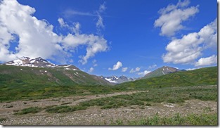 Between Haines Junction headed for Haines