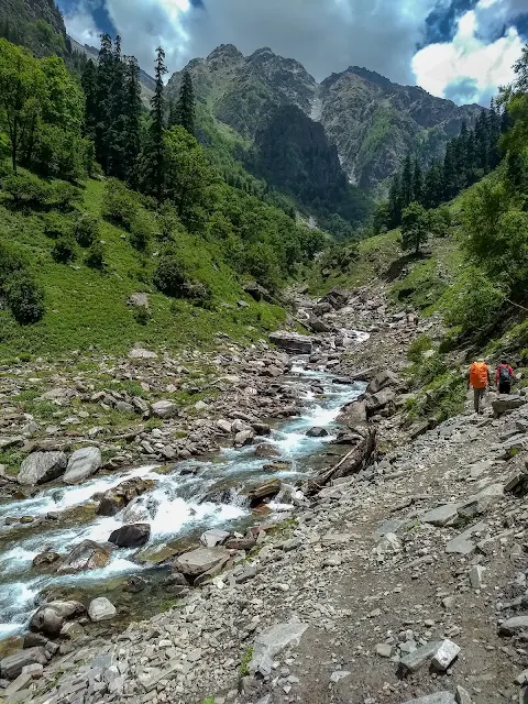 Mountains and valleys Rupin Pass