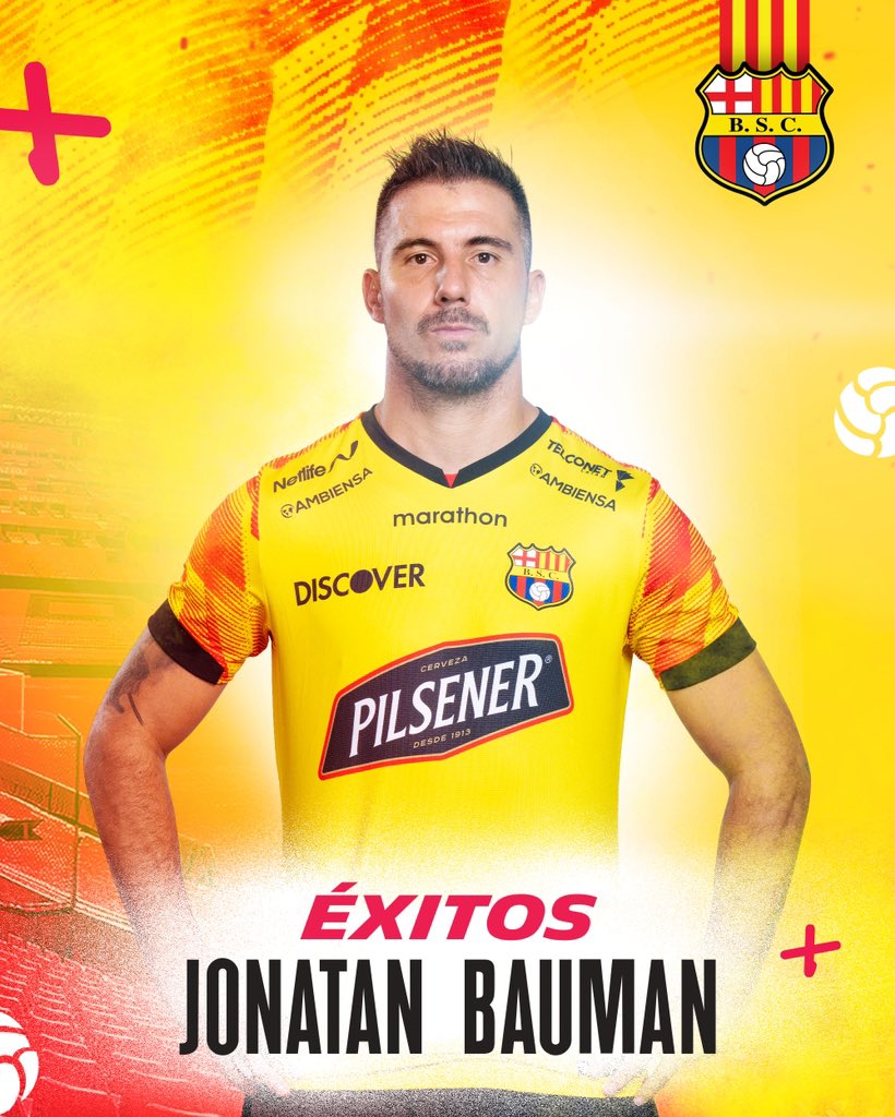 Jonatan Bauman rescindió contrato con BSC y queda como jugador libre.