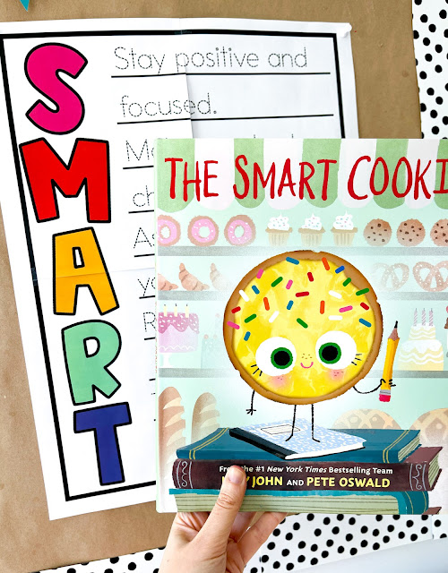 Do your students need motivation and a mindset boost for standardized testing? These Smart Cookie Activities and Crafts will help with that! Use this five-day resource to get students excited and ready to tackle those standardized tests!  Read more about these fun anchor charts, test prep activities, testing strategies, and more from Tiffany Gannon by clicking the pin!