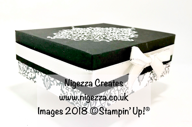 Nigezza Creates Flourish Filigree gift box Pootlers blog hop