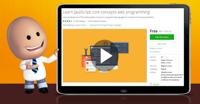 [100% Off] Learn JavaScript core concepts web programming| Worth 50$