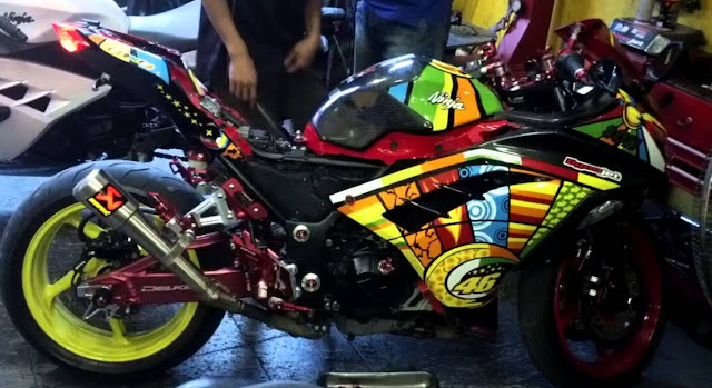 modifikasi kawasaki ninja 250 injection