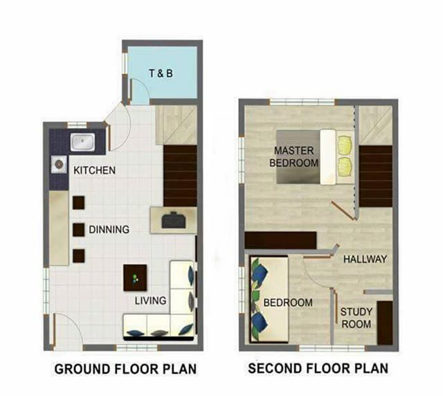 buenavista townhomes floor layout