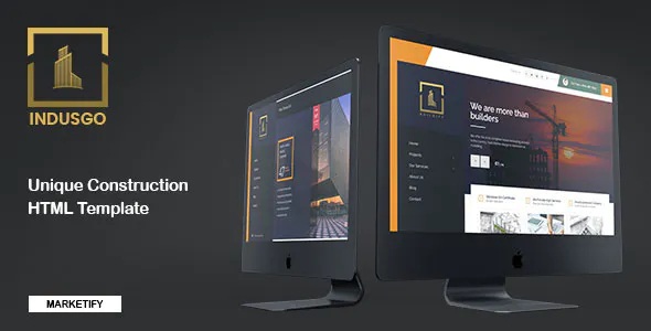 Construction Website Template