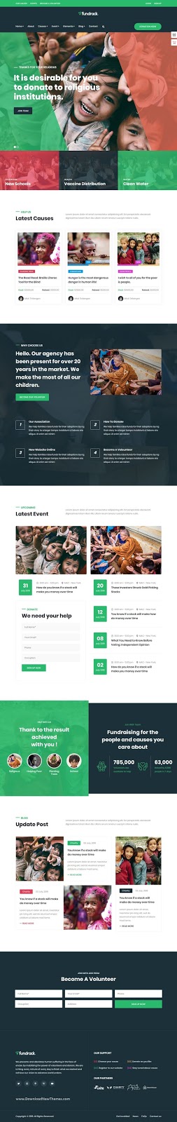 Charity HTML Template 