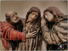 NANCY (54) - Musée lorrain : Le Christ au Jardin des Oliviers (XVIe siècle)