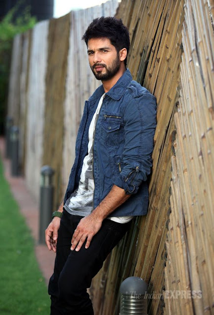 Shahid Kapoor Photoshoot The Indian Express Magzine