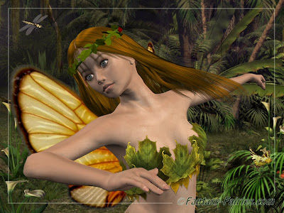 Dancing Fairy Desktop Wallpaper