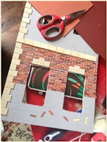 Brick tutorial from The Tudor Dollhouse