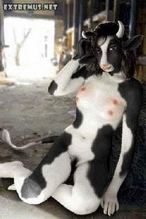 Body Painting - Cow