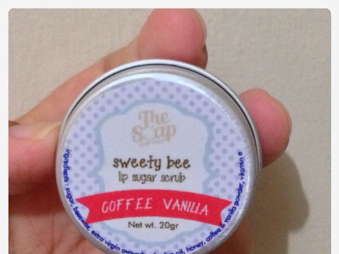 [Review] The Soap Corner Sweety Bee Lip Sugar Scrub in Coffee Vanilla