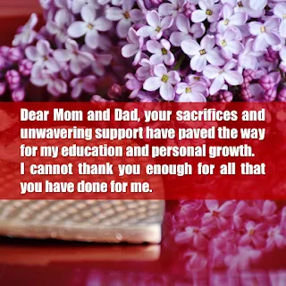 Topics- Heartfelt Thanks: Quotes and Messages for Parents