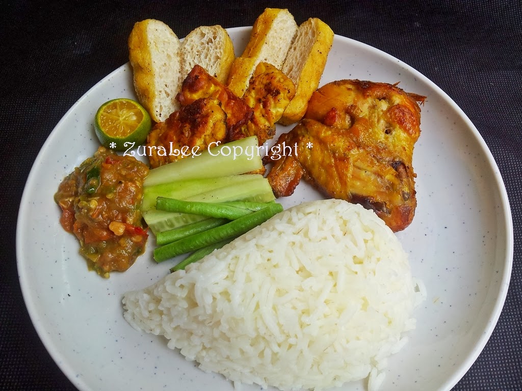 Cerita Saya: Nasi Ayam Penyet Indonesia