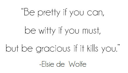 quote elsie de wolfe