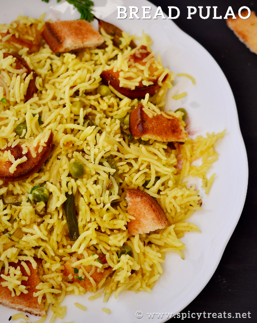 Bread Pulao Recipe