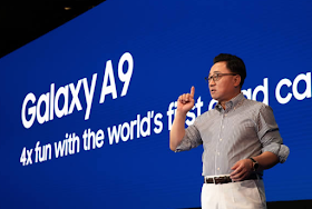 เปิดตัวแล้ว Samsung Galaxy A9 มือถือที่มีกล้องเยอะที่สุดในโลก