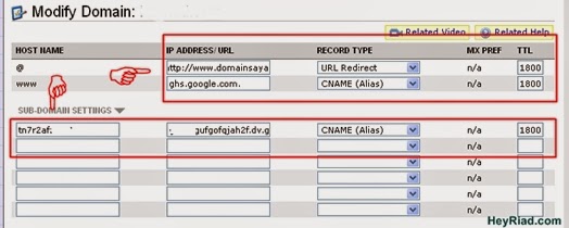  Saya akan coba menjelaskan cara mengganti nama subdomain blogspot dengan nama custom doma Cara Benar Setting Custom Domain Blogger Di Namecheap