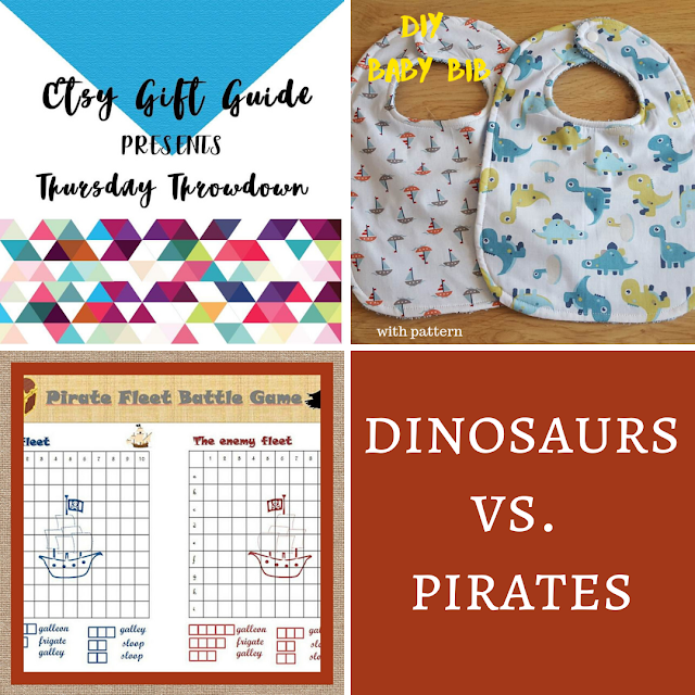 Thursday Throwdown: pirates vs. dinosaurs