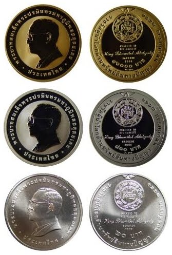 Thailand WIPO Commemorative coins