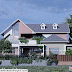 4200 sq-ft 4 bedroom sloping roof house with dormer windows