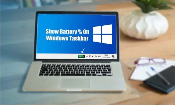 battery icon in Windows 10