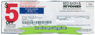 Free Printable Bed Bath and Beyond Coupons