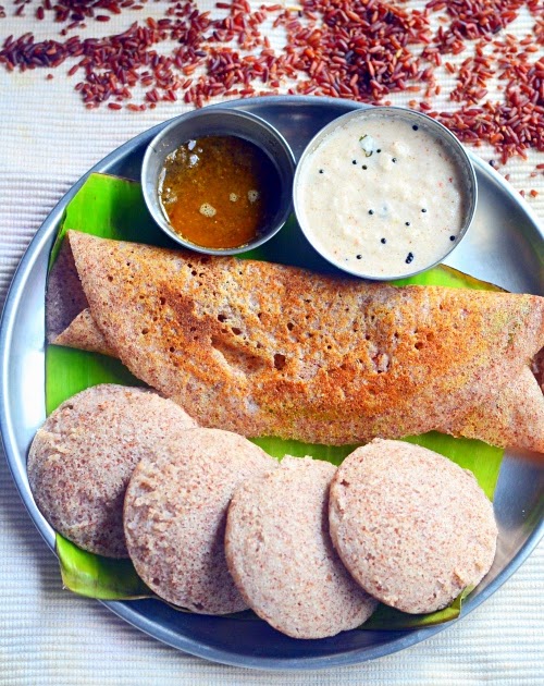 Kattuyanam Rice Idli Dosa - Kattuyanam Arisi Idli Dosa - Organic Rice Idli Dosa Recipe