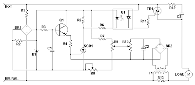 AC Motor Speed Controller Circuit