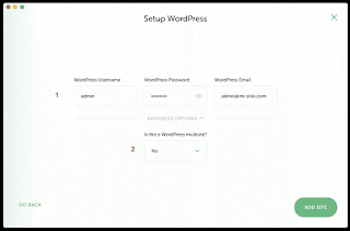Instale WordPress