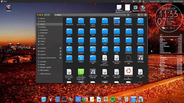The Wizard's Ubuntu MATE desktop