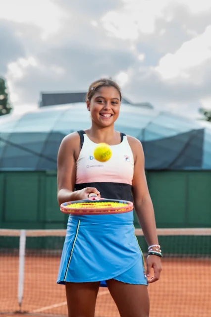 Cim apenas 14 anos, Nauhany Silva é a mais jovem tenista do ranking mundial da WTA